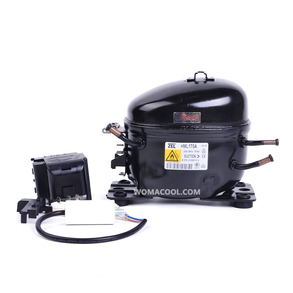 ZEL HML Series Refrigeration Compressor for Fridges - R600a, 220