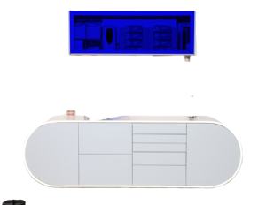 Kabinet Bedah Gigi Kabinet Instrumen Gigi Kabinet Gigi Bergerak - Product Image 1