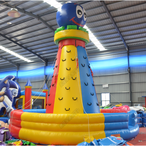 Jeux d'<span class=keywords><strong>escalade</strong></span> gonflables extérieurs commerciaux personnalisés résistant à l'eau coupe-vent amusant loisirs pour parc de trampoline - Product Image 3