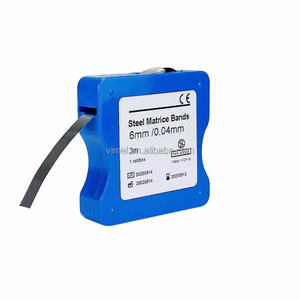 Bande matrici dentali in acciaio inossidabile strisce Matrice bande Striproll 5mm/6mm/7mm larghezza 0.04mm materiali odontoiatria - Product Image 2