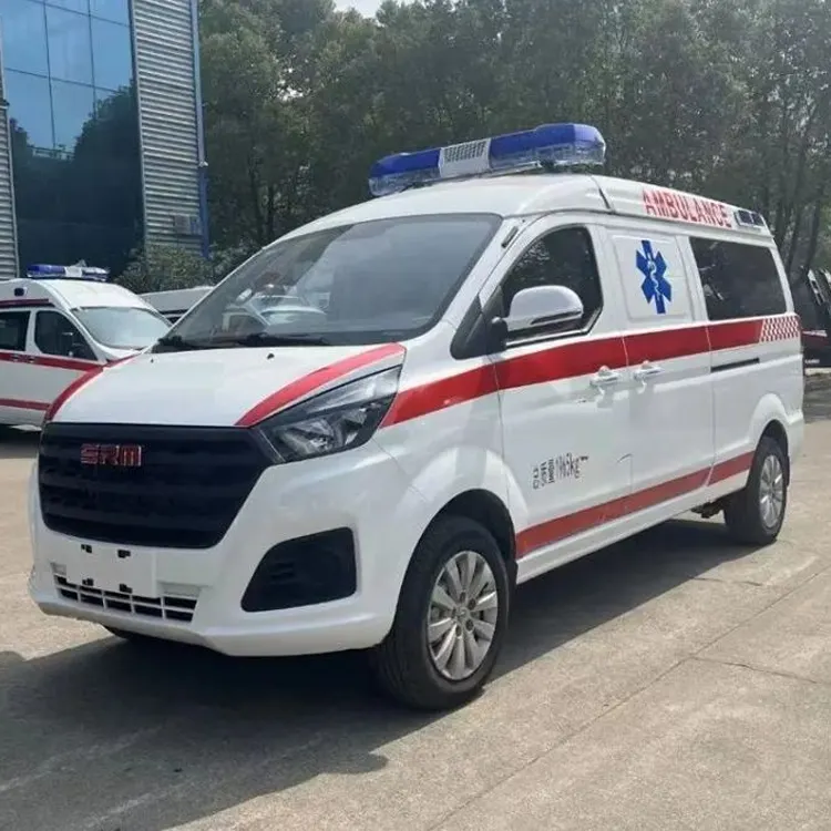 Ambulance Vehicle Emergency Emergency Medical Hospital JINBEI HIACE Ambulance Car With Ambulance Lightbar