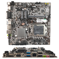 Motherboard PCWINMAX H81 LGA1150 DDR3 16GB Dual Channel PCIe 3.0 Mini ITX OEM ODM untuk PC Industri Tertanam