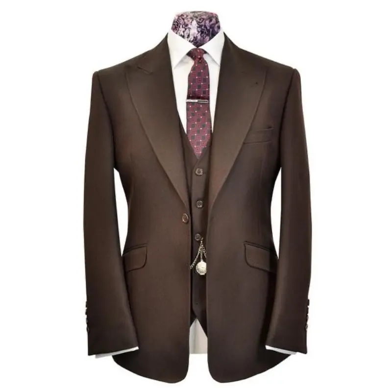 Good Quality 3 Pieces Men Suits Formal Business Man Outwear Tuxedos Jacket vest pant suits for weddings