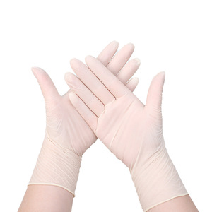 ถุงมือยางลาเท็กซ์แบบใช้แล้วทิ้ง Jade Hands ไม่ผ่านการฆ่าเชื้อ ปราศจากแป้ง เนื้อสัมผัสเรียบ สำหรับงานอิเล็กทรอนิกส์และงานบ้าน - Product Image 1