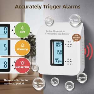 Smart Gas Leak Detector,propane Gas Detector, lpg Gas Detector with Gas Concentration Value Display - Product Image 4