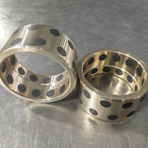 تحميل ثقيل بدون زيت SP500 # من شجيرة NM25 جلبة شفة من النحاس الأصفر محمل جرافيت جلبة منزلقة <span class=keywords><strong>JDB</strong></span> - Product Image 2