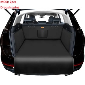 جميع المواسم عالمي صالح طوي سيارات رياضية SUV <span class=keywords><strong>Pet</strong></span> مقاومة للماء والأوساخ سميكة أكسفورد الحيوانات الأليفة غطاء مقعد السيارة لصندوق السيارة الحذاء - Product Image 1