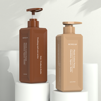 Échantillon Gratuit, Flacon Pompe en Plastique HDPE pour Lotion 680 ml, Bouteilles Vides de Shampoing et Après-Shampoing 500 ml, Bouteille Cosmétique de Gel Douche Corporel