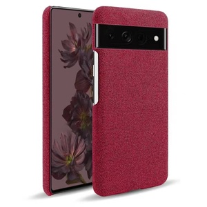 <span class=keywords><strong>Funda</strong></span> Protectora Trasera de Tela Textil Premium Suave y Cómoda con Revestimiento de Cuero para Teléfono Móvil Google <span class=keywords><strong>Pixel</strong></span> 7 Pro - Product Image 4