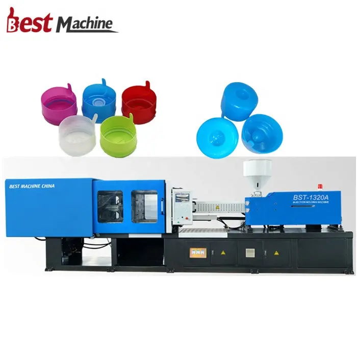 BST-1320A Plastic 5 gallon 20 liter Water Bottle Cap Making / Manufacturing Machine / Injection Molding Machine Price