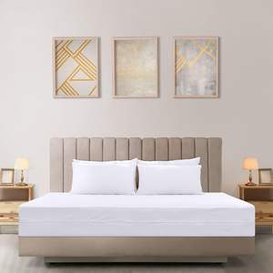 Оптовая продажа: Индивидуальный 100% водонепроницаемый чехол для матраса на молнии, сертифицированный OEKO-TEX, моющийся, защита от клопов и пылевых клещей, для спальни - Product Image 2