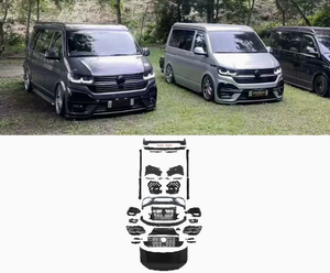 Kit Carrozzeria Sportivo PP <span class=keywords><strong>T6</strong></span>.1 di Alta Qualità Stile 2019-2022 per VW MULTIVAN <span class=keywords><strong>Transporter</strong></span> <span class=keywords><strong>T5</strong></span> <span class=keywords><strong>T6</strong></span> da Vecchio a Nuovo - Product Image 3