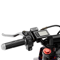 Moto électrique puissante 60v 30ah 4000W RTR à double suspension, 50 mph, tout-terrain, pour adultes