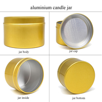 Hochwertige Aluminium-Salbendosen 50ml/50g Kleine Aluminium-Kosmetikdosen mit Siebdruck für Cremes und Haarwachs