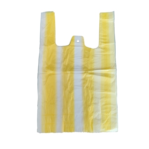 Sacs de courses à soufflets latéraux économiques avec logos pour fruits et légumes, sacs biodégradables en rouleau plats pour supermarchés - Product Image 4