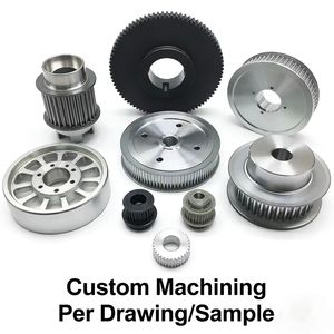 ชิ้นส่วนกลึงซีเอ็นซีแบบกำหนดเองจากโรงงาน เหล็กกล้าคาร์บอน/ทองเหลือง/อะลูมิเนียม/เหล็ก/เหล็กกล้า วงแหวนเฟือง  รอกไทม์มิ่งสแตนเลสความแม่นยำสูง - Product Image 1