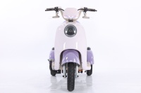 Scooter électrique à trois roues pour adultes et personnes âgées, tricycle ouvert pour 2 passagers, design luxueux, batterie au plomb-acide