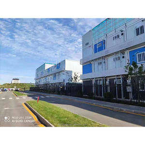 Precios Perfectos, Oficina Modular Prefabricada Portátil Personalizable de 20 pies y 40 pies, Hoteles, Villas, Casa Contenedor con Panel Sándwich de Acero - Product Image 4