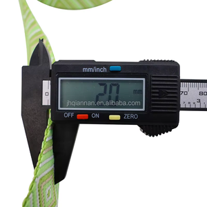 Độ bền cao mô hình hình học dệt Ba lô vải băng nữ Crossbody Túi dây đeo với bền Webbing dây đai - Product Image 4