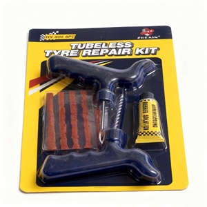 Kit <span class=keywords><strong>di</strong></span> Riparazione <span class=keywords><strong>Pneumatici</strong></span> con Viti e Chiodi in Gomma - Accessori per Riparare Auto e Biciclette con Toppe e Vulcanizzatore - Product Image 1