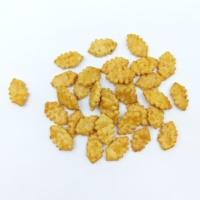 Golosinas de Arroz en Forma de Hoja con Certificación BRC Halal Kosher Premium para Minoristas Globales