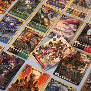 Nouvelles cartes à collectionner en feuille d'or Digimons Anime Character Trading Card avec Premium Metal Design Fans Gift - Product Image 2