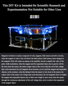 Tự làm bay lên từ Bộ dụng cụ tự làm 50/150/300g treo từ Sáng Tạo điện tử <span class=keywords><strong>Kit</strong></span> DC12V 2A DIY Hàn <span class=keywords><strong>Kit</strong></span> - Product Image 6