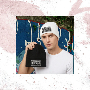 Gorro de Punto Cálido Unisex CHRONIC HCRCS de Moda Invernal, Gorro con Logotipo Bordado, Estilo Urbano Informal para Adultos, 56-58 cm, 100% Acrílico - Product Image 5