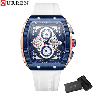 Curren 8442 Orologio da Polso al Quarzo di Lusso Originale, Cronografo Impermeabile per Uomo, con Scatola - Product Image 1