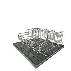 Nouvelle cage de gestation confortable HengYin HY-AFS galvanisée à chaud avec porte arrière pour truies, élevage de porcs, longue durée de vie - Product Image 1
