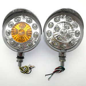 Đuôi Sau Phanh Dừng Đánh Dấu Đèn Báo Xe Tải Trailer LED Vòng Phản Xạ Đèn Trắng 12V 24V - Product Image 5