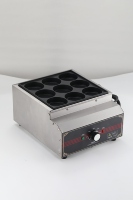 Machine à œufs et burgers électrique commerciale Yi Feng, épaisseur réglable, plaques amovibles, 2000W+, capacité de 9 pièces pour les snack-bars