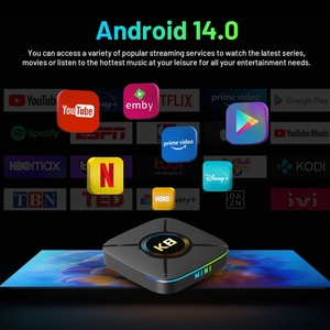 Hk1 K8 Mini <span class=keywords><strong>Android</strong></span> 14 OS thông minh TV hộp bằng giọng nói từ xa <span class=keywords><strong>2</strong></span>.4G 5.8G kép Wifi 6 rk3518 Chip 2G Ram 16G 32G Rom 4k Set Top Box trong kho - Product Image 3