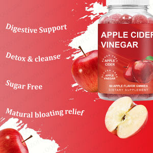 เยลลี่น้ำส้มแอปเปิ้ลไซเดอร์ออร์แกนิคพร้อมแม่สำหรับผู้ใหญ่ลดน้ำหนักวิตามินเพื่อสุขภาพที่ไม่ใช่สำหรับหญิงตั้งครรภ์ทารกแรกเกิด - Product Image 4