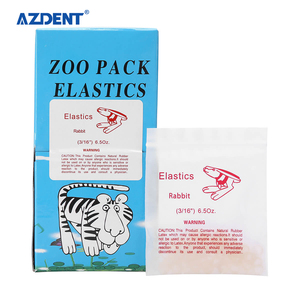 Bandes de caoutchouc élastiques dentaires, pour appareil orthodontique, pour bretelles de dents, en vogue, approuvé CE - Product Image 3