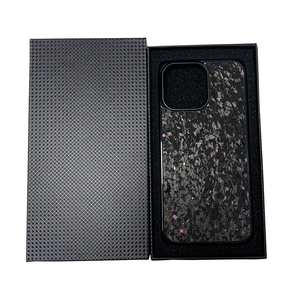 Popüler yüksek güçlü gerçek dövme mavi kırmızı karbon <span class=keywords><strong>Fiber</strong></span> telefon iPhone için kılıf 12 Mini 13 14 Pro 15 16 17 Pro Max hediye kutusu ile - Product Image 2