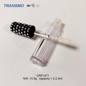 DIY Offre Spéciale Emballages Cosmétiques en Plastique Carrés Contenants Vides pour Brillant à Lèvres Tubes Personnalisés pour Brillant à Lèvres 1.3-2ml - Product Image 4