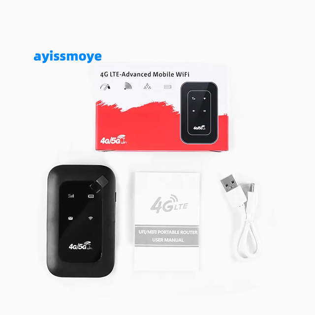 Wireless WiFi Router with SIM Card Slot, Outdoor WiFi Router 5G Portable WiFi Router with 4G SIM Card Slot and Built-in UPS