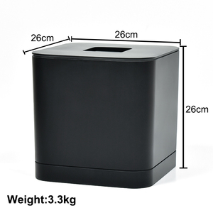 Cubo de Hielo para Champán de Plástico de Gran Capacidad para Fiestas al Aire Libre, Cubo de Hielo Comercial de Doble Pared Aislado <span class=keywords><strong>con</strong></span> <span class=keywords><strong>Tapa</strong></span> - Product Image 3