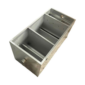 Prix usine VICTORY Équipement de cuisine en acier inoxydable Piège à graisse Inox 304 S/S Séparateur huile-eau pour hôtels restaurants - Product Image 1