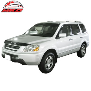 For Honda Pilot 03-08 <b>Window</b> Visors Acrylic Windshield <b>Sun</b> <b>Shade</b> Smoke Car Door Side <b>Window</b> Protection 4PCS - Product Image 2