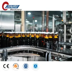 Hot Sale Fully Automatic Bcgf 1200~15000bph Glass Bottle Beverage Beer Filling Machine Bottling Production Line