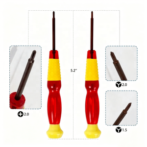 Kit d'outils de réparation 10-en-1 DIY avec tournevis de sécurité Tri-Wing Torx 3,8 mm 4,5 mm pour Nintendo Switch/N64/<span class=keywords><strong>NES</strong></span>/<span class=keywords><strong>DS</strong></span>/Wii/GBA - Product Image 2