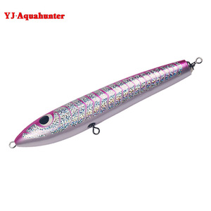 Señuelo de pesca tipo lápiz de 235 mm y 140 g para atún, pesca en barco, cebo duro de madera. - Product Image 5