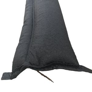 Tube long noir barrage rapide <span class=keywords><strong>hesco</strong></span> barrière contre les inondations chanvre sable moins sac de sable - Product Image 2