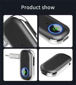 Bộ Phụ Kiện Xe Hơi Không Dây BR08 AUX Wireless-Bộ Chuyển Đổi Âm Thanh 5.0 Bộ Thu Âm Thanh Xe Hơi 3.5Mm Để Phát Nhạc & Gọi Rảnh Tay - Product Image 2