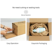 Emballage antichoc PaperEZ WrapBox en papier alvéolé durable pour lunettes, bijoux, montres et articles de vue