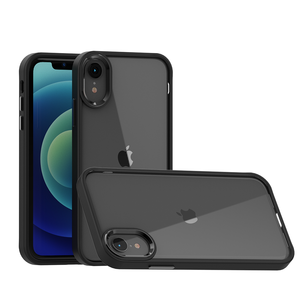 <span class=keywords><strong>Cover</strong></span> posteriore trasparente in cristallo acrilico con cornice per fotocamera in metallo custodia per telefono con pulsante laterale in metallo per <span class=keywords><strong>iPhone</strong></span> <span class=keywords><strong>XR</strong></span> - Product Image 4