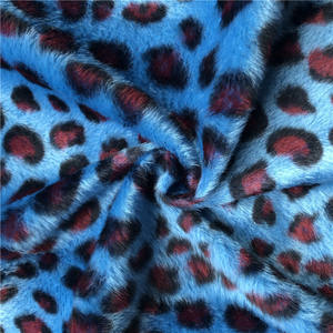 100% Recycled Polyester <strong>Giraffe</strong> Print Velour/veloba <strong>Fabric</strong> Animal Print <strong>Fabric</strong> - Product Image 5