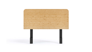 Duurzaam modern massief houten zacht <span class=keywords><strong>bed</strong></span> met verstelbaar bamboe houten bedframe en multiplex panelen voor hotels met meerdere bedgroottes. - Product Image 4